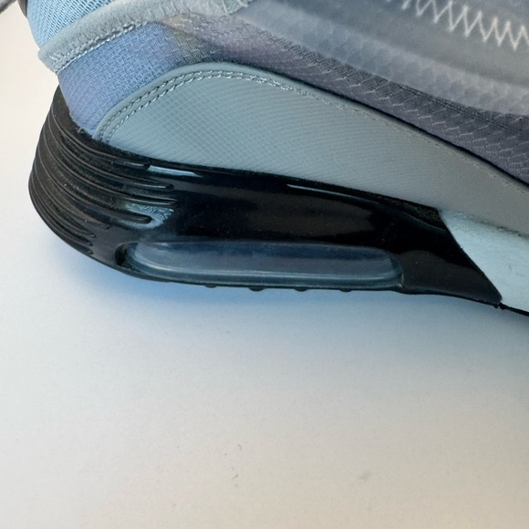 Nike Air Max 2090 Mens Shoes Size 10.5 Wolf Gray Yellow Black Running Athletic - Picture 6 of 16